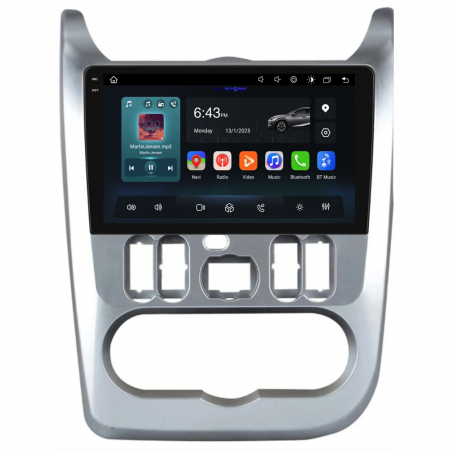 Navigatie Dedicata Dacia Logan/Duster/Sandero (2008-2013),QuadCore, 9Inch, 4Gb Ram, 64Gb Stocare, Carplay [3]