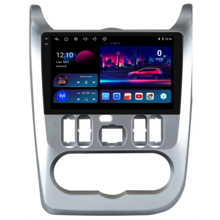 Navigatie Dedicata Dacia Logan/Duster/Sandero (2008-2013), 2K, 4Gb Ram, 64Gb Stocare, Carplay [3]