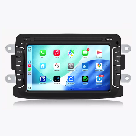 Navigatie Dedicata Dacia Logan/Duster/Sandero/Dokker, 7Inch, 2Gb Ram, 32Gb stocare, Carplay [3]
