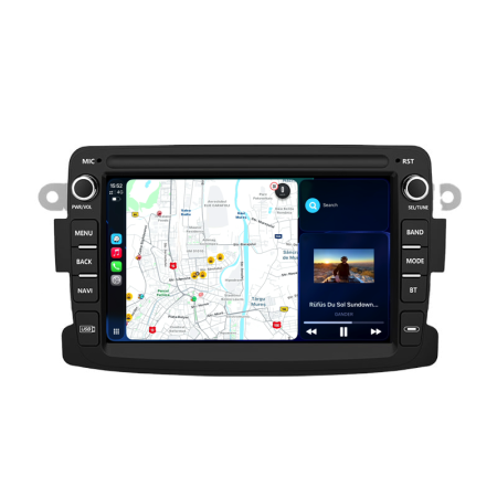 Dokker (2010 - 2020) - Navigatie Dedicata Dacia Logan/Duster/Sandero/Dokker, 7Inch, 2Gb Ram, 32Gb stocare, Carplay
