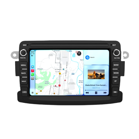 Navigatie Dedicata Dacia Logan/Duster/Sandero/Dokker, 7Inch, 2Gb Ram, 32Gb stocare, Carplay [2]