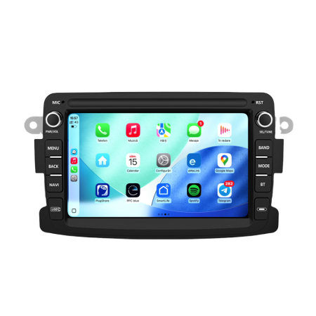 Navigatie Dedicata Dacia Logan/Duster/Sandero/Dokker, 7Inch, 2Gb Ram, 32Gb stocare, Carplay [3]