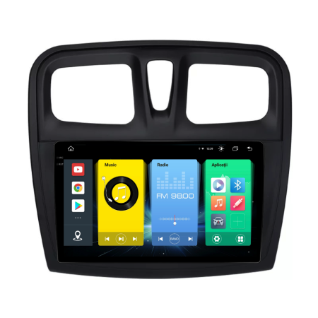 Navigatie Dedicata Dacia Logan/Sandero (2012-2020), 2K, 8Gb Ram, 256Gb Stocare, Carplay [6]