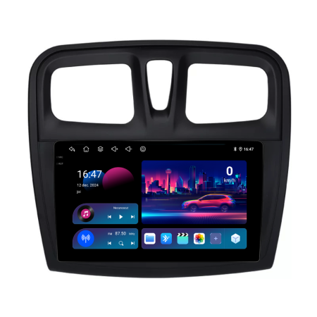 Navigatie Dedicata Dacia Logan/Sandero (2012-2020), 9Inch, 2Gb Ram, 32Gb Stocare, Carplay [3]