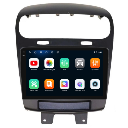 Navigatie Dedicata Dodge Journey (2012-2020), 9Inch, 6Gb Ram, 128Gb Stocare, Carplay [4]