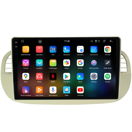 Navigatie Dedicata Fiat 500 (2007-2015), 2K, 12Gb Ram, 256Gb Stocare, Carplay [2]