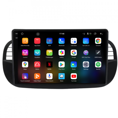 Navigatie Dedicata Fiat 500 (2007-2015), 2K, 12Gb Ram, 256Gb Stocare, Carplay [2]