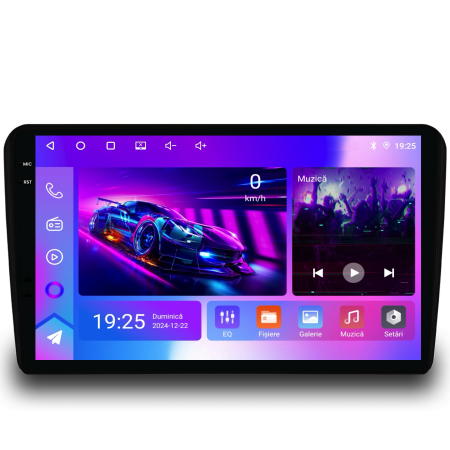 Navigatie Dedicata Fiat 500 (2015-2020), 9Inch, 2Gb Ram, 32Gb Stocare, Carplay [8]
