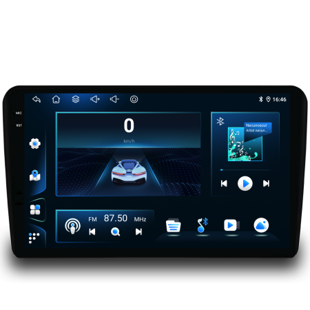 Navigatie Dedicata Fiat 500 (2015-2020), 9Inch, 2Gb Ram, 32Gb Stocare, Carplay [6]