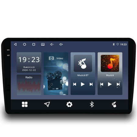 Navigatie Dedicata Fiat 500 (2015-2020),QuadCore, 9Inch, 4Gb Ram, 64Gb Stocare, Carplay [7]