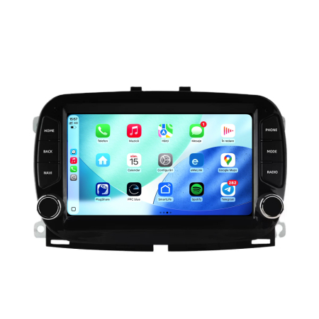 Navigatie Dedicata Fiat 500 (2016 - 2019), 7 Inch, 4Gb Ram, 64Gb Stocare, Android Auto, Carplay [3]