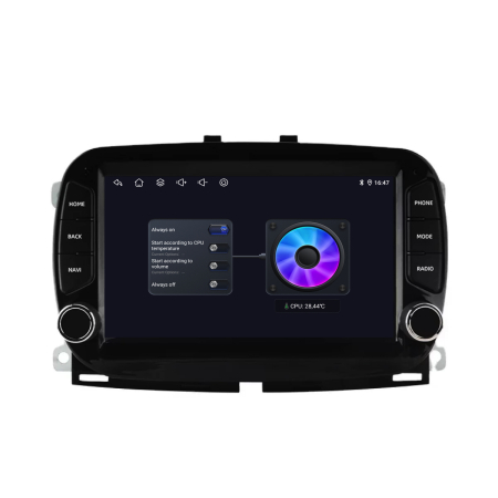 Navigatie Dedicata Fiat 500 (2016 - 2019), 7 Inch, 4Gb Ram, 64Gb Stocare, Android Auto, Carplay [4]