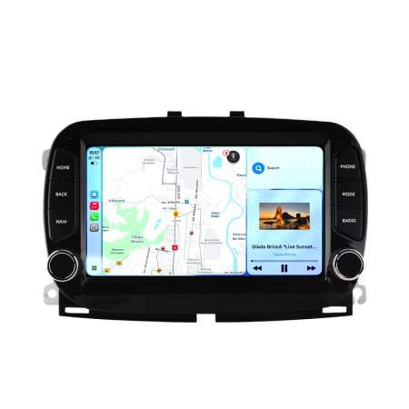 Navigatie Dedicata Fiat 500 (2016 - 2019), 7 Inch, 4Gb Ram, 64Gb Stocare, Android Auto, Carplay [2]