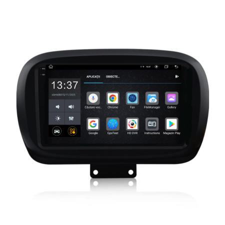 Navigatie Dedicata Fiat 500x (2014-2020), 2K, 8Gb Ram, 256Gb Stocare, Carplay [5]