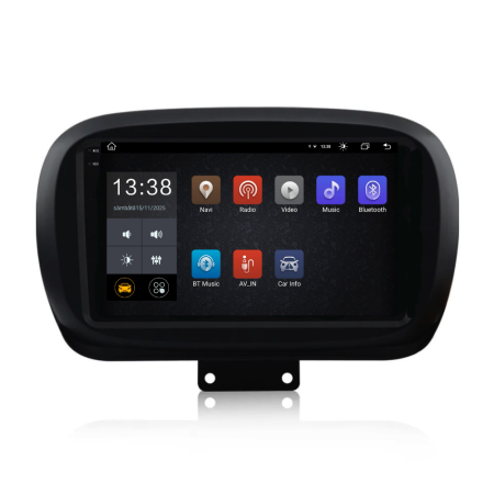 Navigatie Dedicata Fiat 500x (2014-2020), 2K, 8Gb Ram, 256Gb Stocare, Carplay [3]