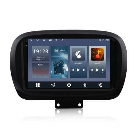 Navigatie Dedicata Fiat 500x (2014-2020), 9Inch, 2Gb Ram, 32Gb Stocare, Carplay [6]