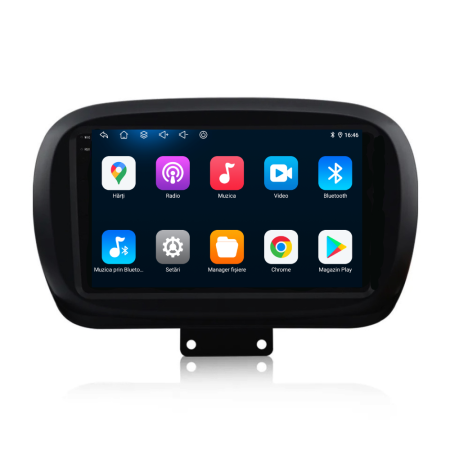 Navigatie Dedicata Fiat 500x (2014-2020), 9Inch, 4Gb Ram, 64Gb Stocare, Carplay [4]