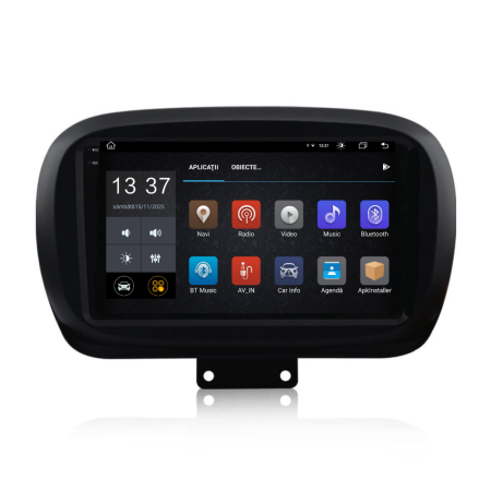 Navigatie Dedicata Fiat 500x (2014-2020), 9Inch, 8Gb Ram, 256Gb Stocare, Carplay [4]