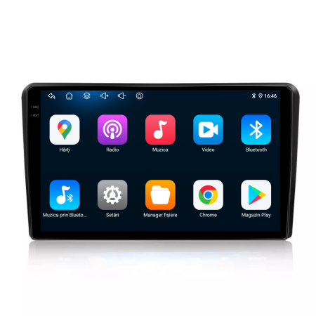 Navigatie Dedicata Fiat Bravo (2006 - 2014), 9Inch, 2Gb Ram, 32Gb Stocare, Carplay [4]