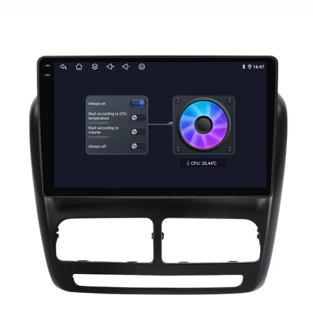 Navigatie Dedicata Fiat Doblo (2010-2015), 10Inch, 6Gb Ram, 128Gb Stocare, Carplay [7]
