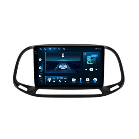 Navigatie Dedicata Fiat Doblo (2015-2019), 9Inch, 4Gb Ram, 64Gb Stocare, Carplay [6]