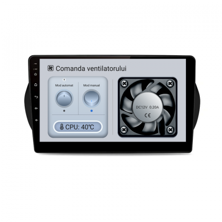Navigatie Dedicata Fiat Fiorino/Qubo (2008 - 2017), 10Inch, 2Gb Ram, 64Gb Stocare, Carplay [5]