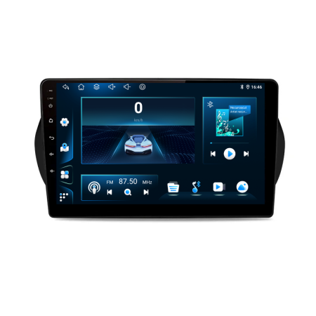 Navigatie Dedicata Fiat Fiorino/Qubo (2008 - 2017), 10Inch, 6Gb Ram, 128Gb Stocare, Carplay [6]