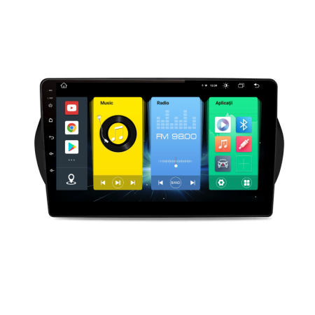 Navigatie Dedicata Fiat Fiorino/Qubo (2008 - 2017), 10Inch, 8Gb Ram, 256Gb Stocare, Carplay [6]