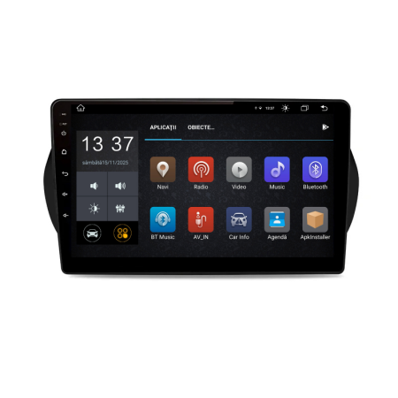 Navigatie Dedicata Fiat Fiorino/Qubo (2008 - 2017), 10Inch, 8Gb Ram, 256Gb Stocare, Carplay [4]