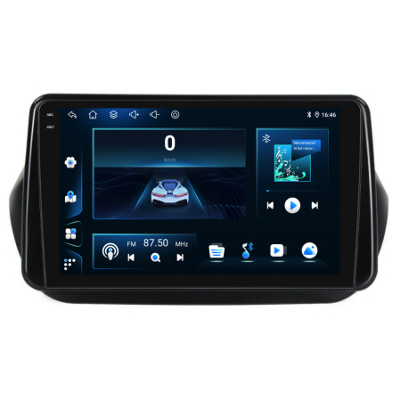 Navigatie Dedicata Fiat Fiorino/Qubo (2008-2017), 9Inch, 2Gb Ram, 32Gb Stocare, Carplay [4]