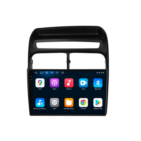 Navigatie Dedicata Fiat Linea (2006-2012), 9Inch, 6Gb Ram, 128Gb Stocare, Carplay [4]