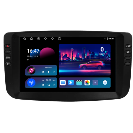 Navigatie Dedicata Fiat Linea, Punto (2012-2018), 9Inch, 4Gb Ram, 64Gb Stocare, Carplay [3]