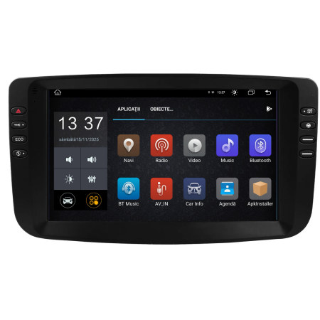 Navigatie Dedicata Fiat Linea, Punto (2012-2018), 9Inch, 8Gb Ram, 256Gb Stocare, Carplay [4]