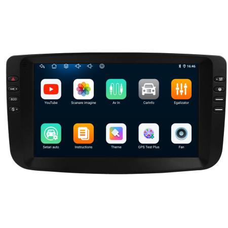 Navigatie Dedicata Fiat Linea, Punto (2012-2018),QuadCore, 9Inch, 4Gb Ram, 64Gb Stocare, Carplay [5]