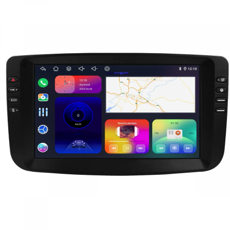 Navigatie Dedicata Fiat Linea, Punto (2012-2018),QuadCore, 9Inch, 4Gb Ram, 64Gb Stocare, Carplay [5]