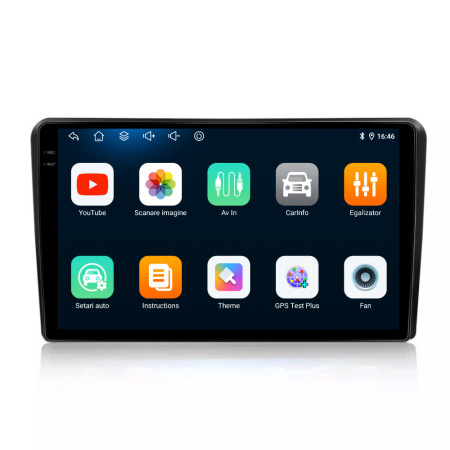 Navigatie Dedicata Fiat Panda (2003 - 2012),QuadCore, 9Inch, 4Gb Ram, 64Gb Stocare, Carplay [5]