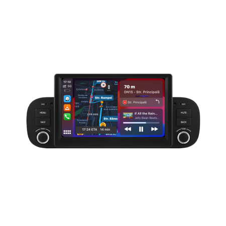 Panda (2013 - 2020) - Navigatie Dedicata Fiat Panda (2013-2020), 7Inch, 2Gb Ram, 32Gb Stocare, Carplay
