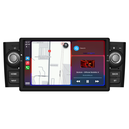 Navigatie Dedicata Fiat Punto/Linea (2005-2011), 7Inch, 2Gb Ram, 32Gb Stocare, Carplay [4]
