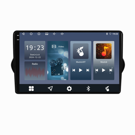 Navigatie Dedicata Fiat Tipo (2015-2021),QuadCore, 9Inch, 4Gb Ram, 64Gb Stocare, Carplay [6]