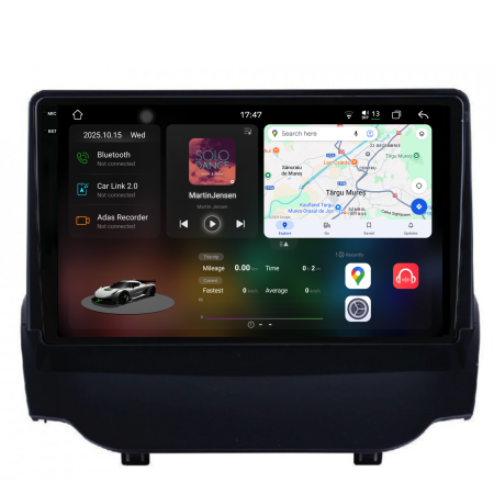 Ecosport (2013 - 2016) - Navigatie Dedicata Ford EcoSport (2013-2016), 2K, 12Gb Ram, 256Gb Stocare, Carplay