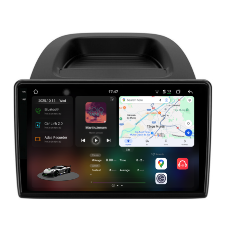 Ecosport (2017 - 2025) - Navigatie Dedicata Ford Ecosport (2017-2025), 2K, 12Gb Ram, 256Gb Stocare, Carplay