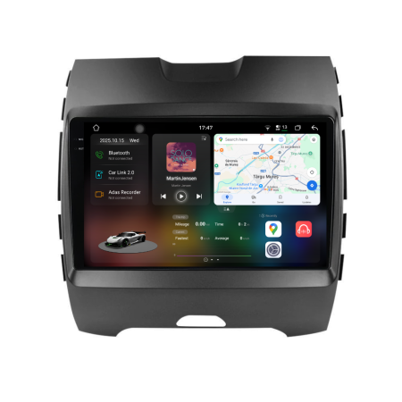 Edge (2015 - 2021) - Navigatie Dedicata Ford Edge (2015-2021), 2K, 12Gb Ram, 256Gb Stocare, Carplay