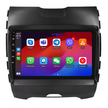 Navigatie Dedicata Ford Edge (2015 - 2021), 9Inch, 1Gb Ram, 32Gb Stocare, Carplay [3]