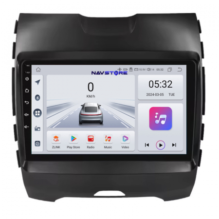 Edge (2015 - 2021) - Navigatie Dedicata Ford Edge (2015 - 2021), 9Inch, 4Gb Ram, 64Gb Stocare, Carplay