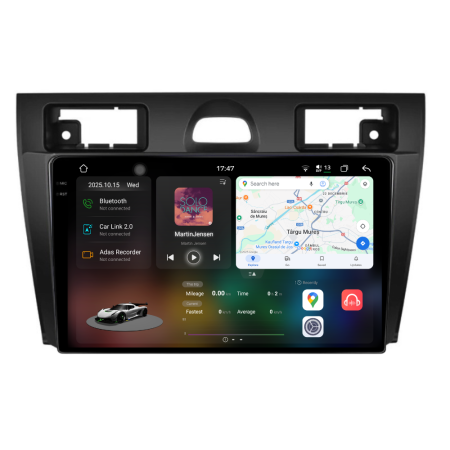 Fiesta (2004 - 2009) - Navigatie Dedicata Ford Fiesta (2006-2011), 2K, 12Gb Ram, 256Gb Stocare, Carplay