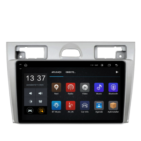 Navigatie Dedicata Ford Fiesta (2006-2011), 2K, 4Gb Ram, 64Gb Stocare, Carplay [4]