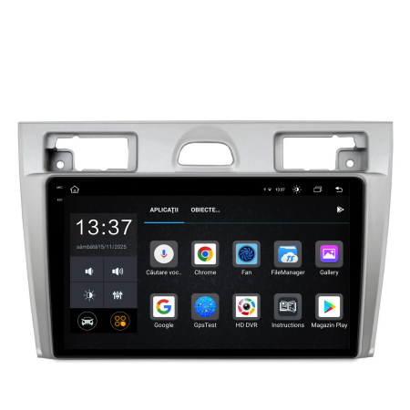 Navigatie Dedicata Ford Fiesta (2006-2011), 9Inch, 8Gb Ram, 256Gb Stocare, Carplay [5]
