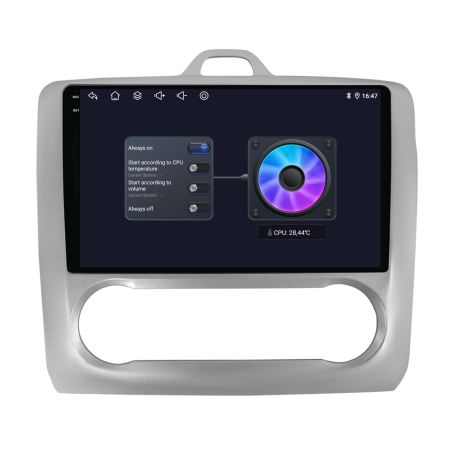 Navigatie Dedicata Ford Focus (2004-2012), 2K, 12Gb Ram, 256Gb Stocare, Carplay, Clima automata [5]