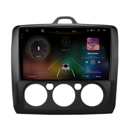 Navigatie Dedicata Ford Focus (2004-2012), 2K , 12Gb Ram, 256Gb Stocare, Carplay, Clima manuala [1]