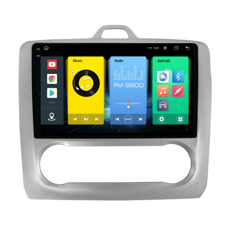 Navigatie Dedicata Ford Focus (2004-2012), 2K, 4Gb Ram, 64Gb Stocare, Carplay, Clima automata [6]